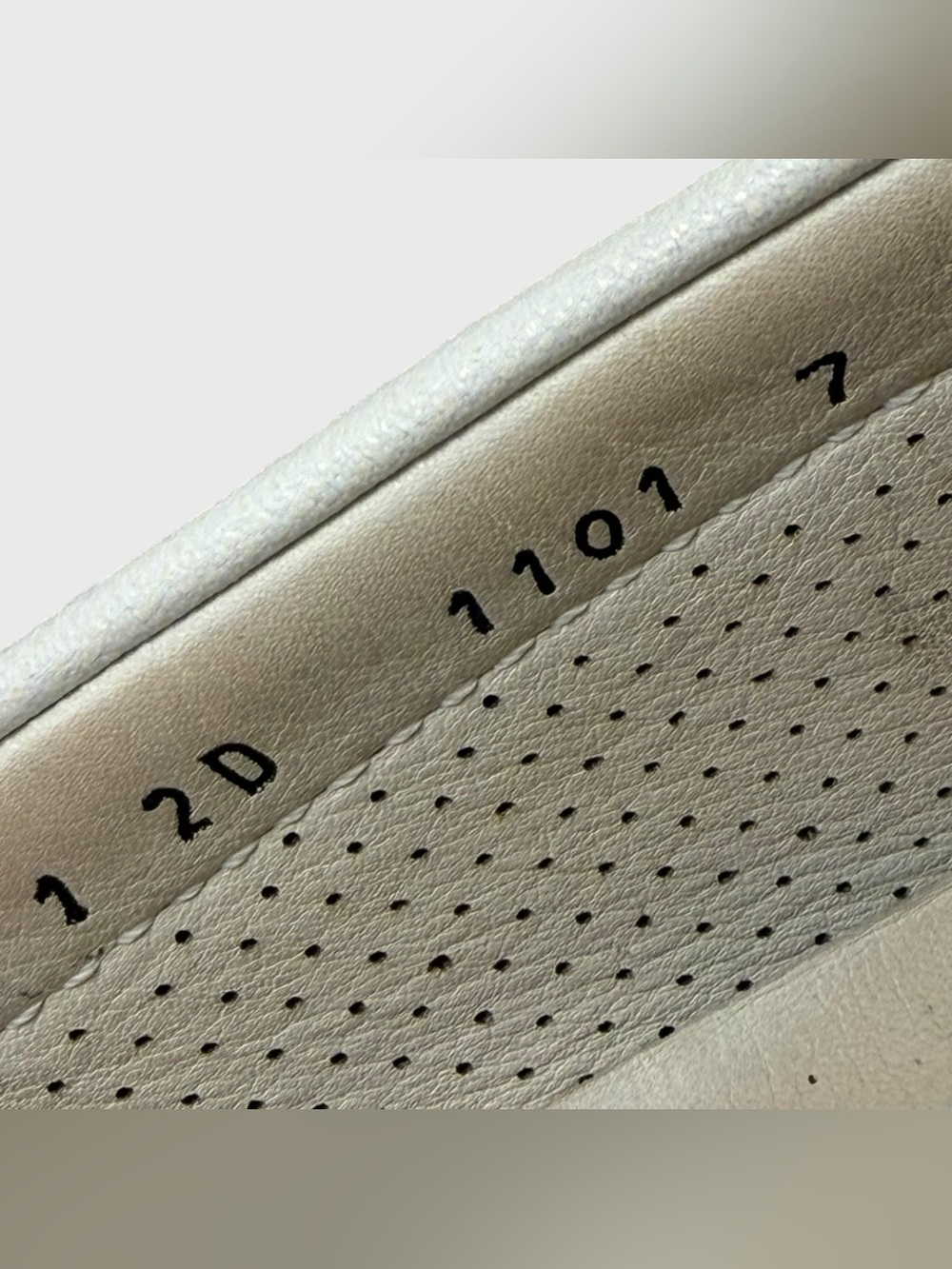 PRADA White Perforated Leather Driving Moccasins Prada Size 7 US Men’s Size 8 - Picture 8 of 13